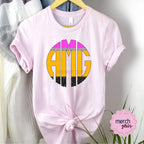No. 2 Pencil Monogram Graphic Tee - Merch Girls