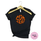 Basketball Monogram Graphic Tee - Merch Girls