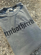 Unbothered Gothic Shirt | Embroidered Alternative Comfort Colors Tee | QUICK SHIP