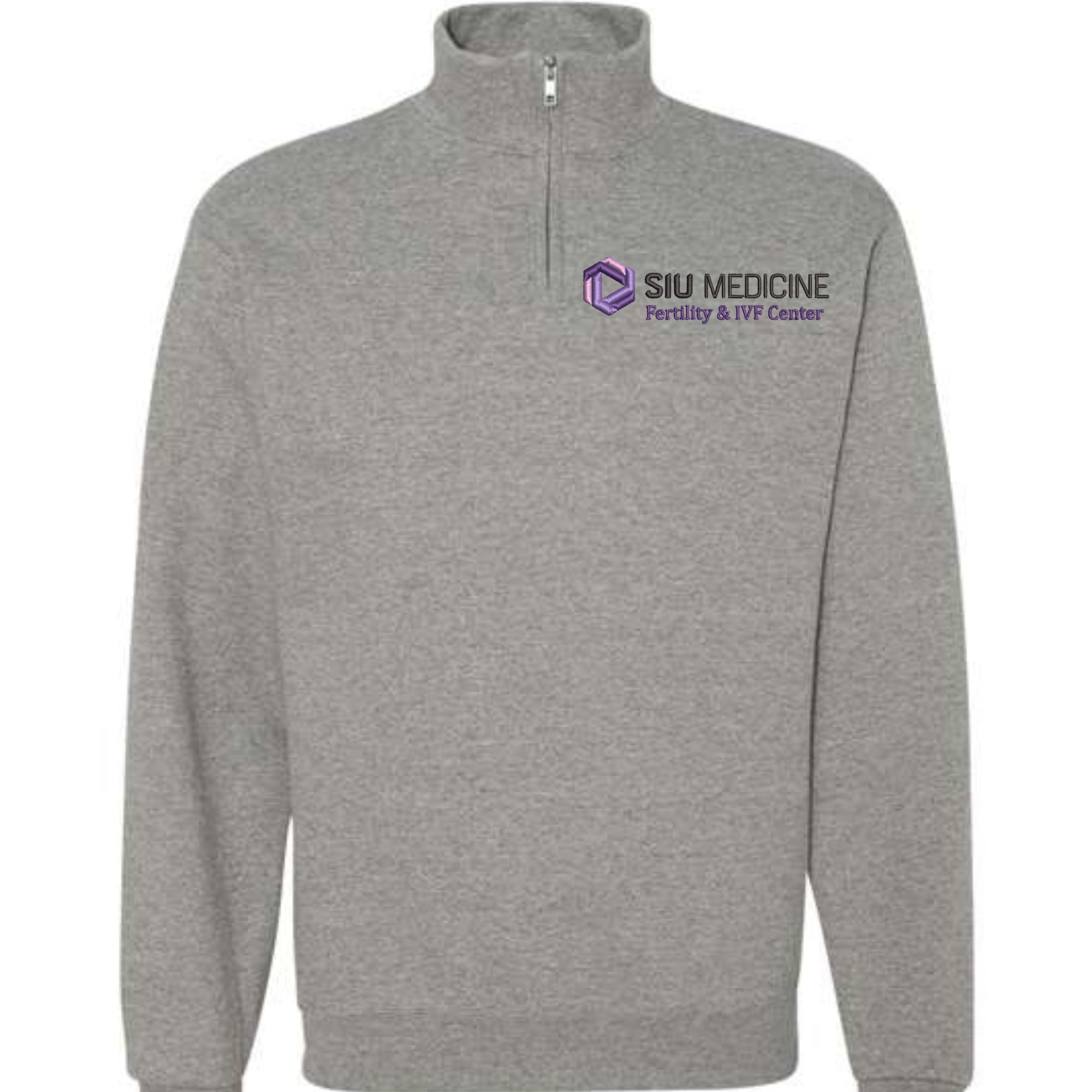 SIU Embroidered Quarter Zip Fleece Sweatshirt