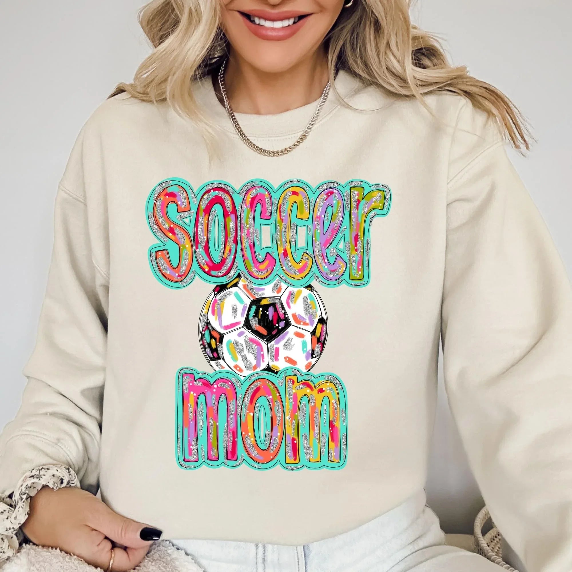 Soccer Mom DTF Transfer - Merch Girls