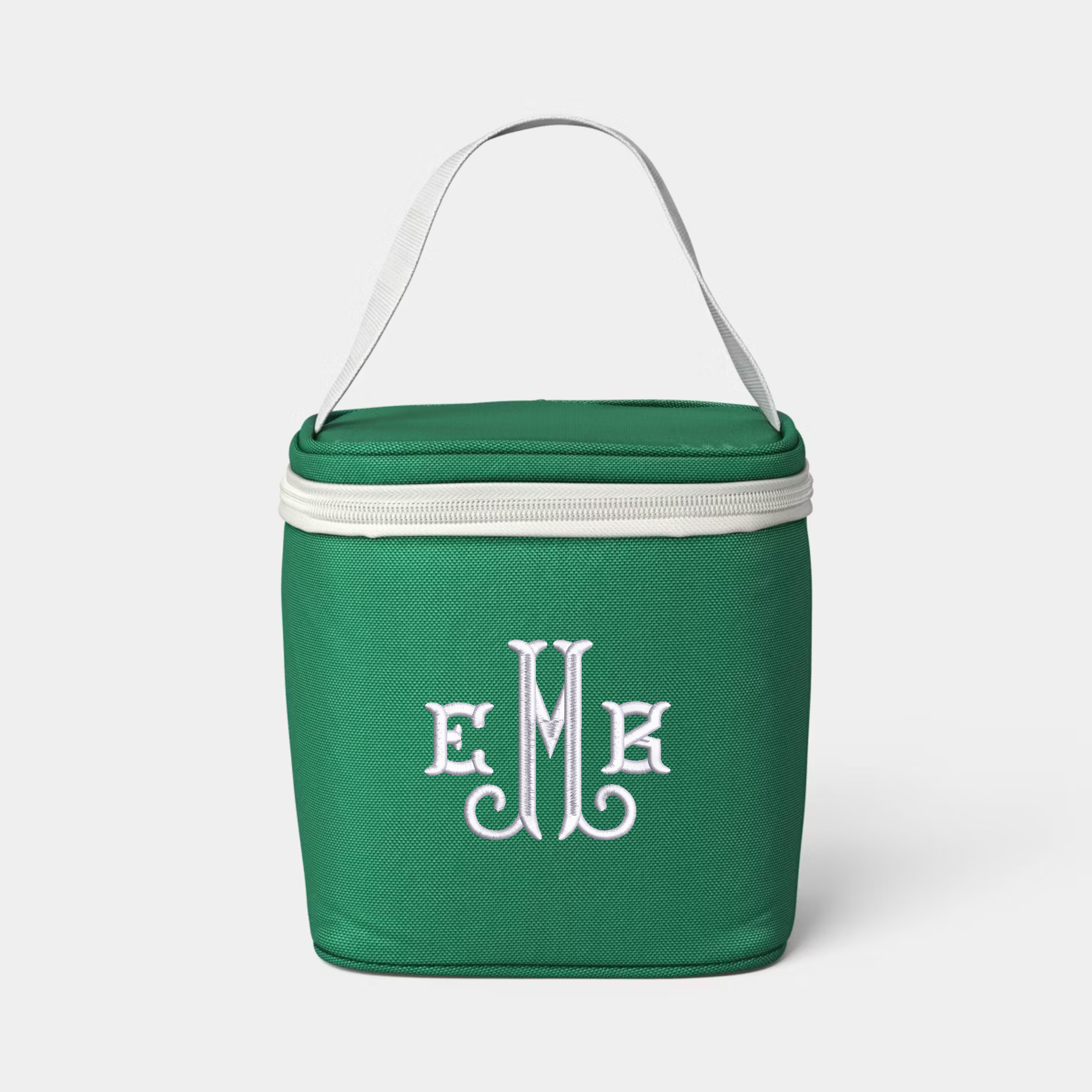 Embroidered Monogram 4 Can Soft Sided Personal Cooler