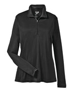 Falcons Embroidered Women's Zone Performance Quarter-Zip Pullover