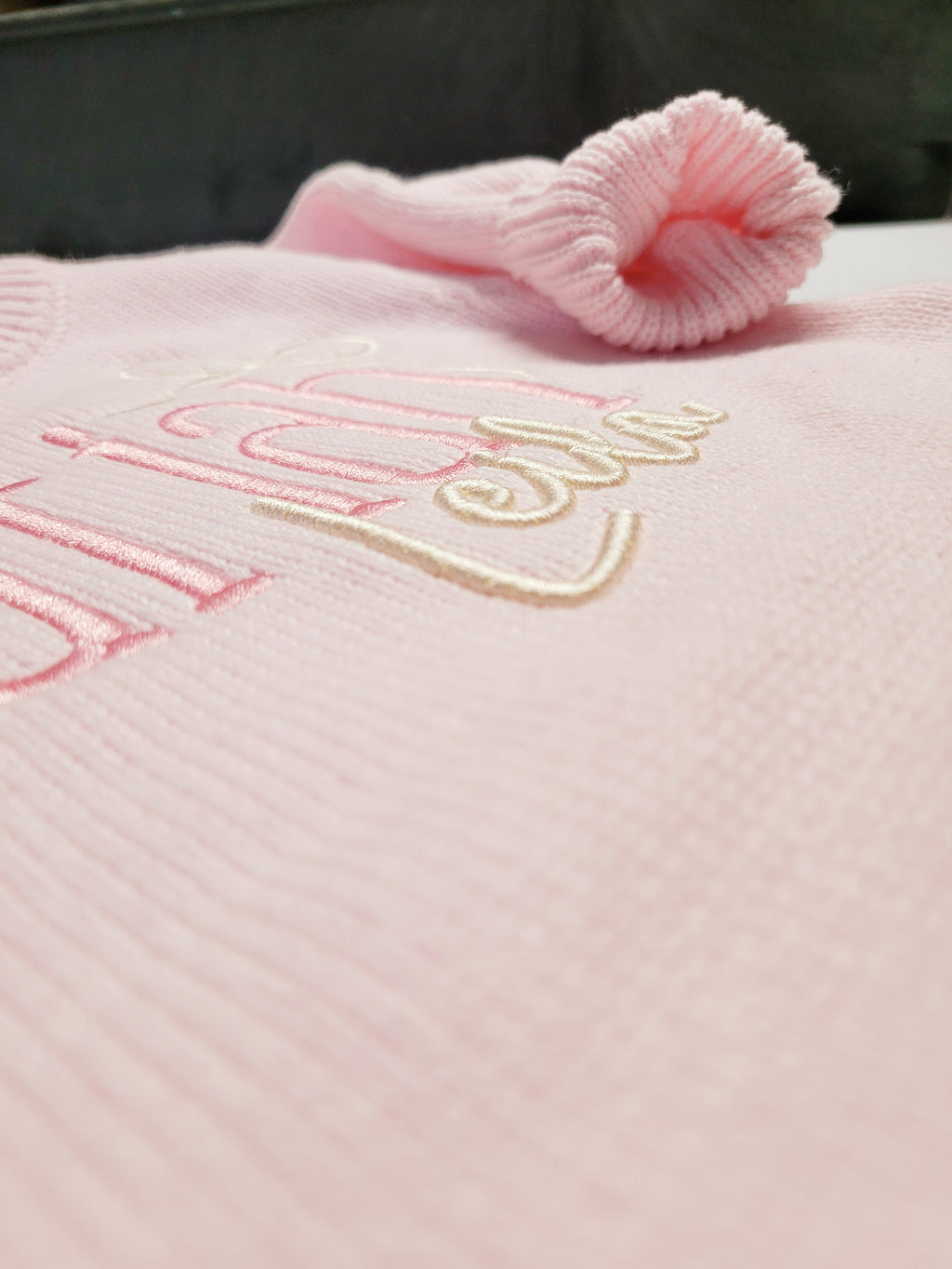 Long Sleeve Knit Infant/Baby Ruffle Romper