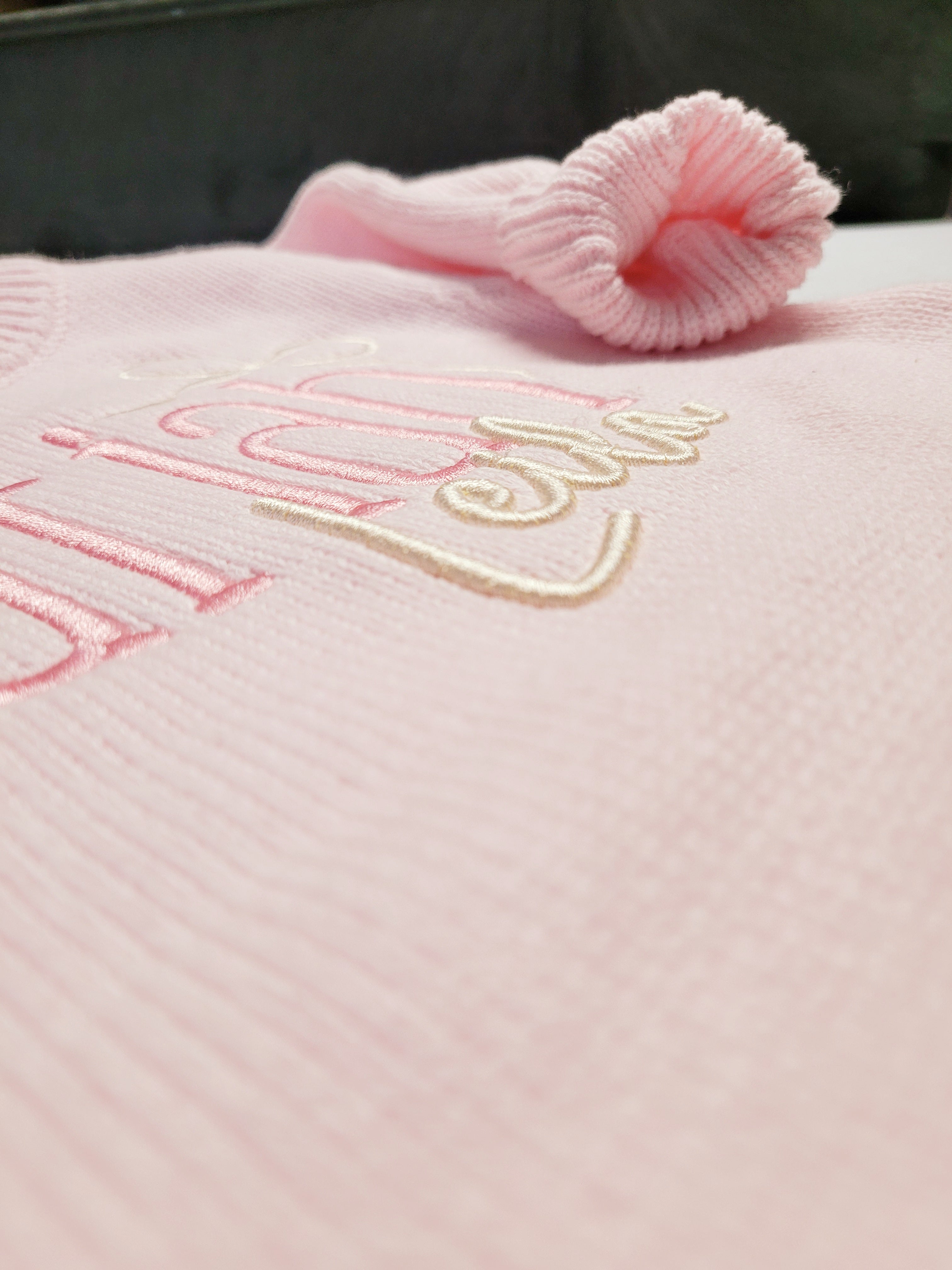 Long Sleeve Knit Infant/Baby Ruffle Romper