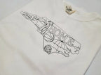 Home State Linework Embroidered Shirt | QUICK SHIP - Merch Girls
