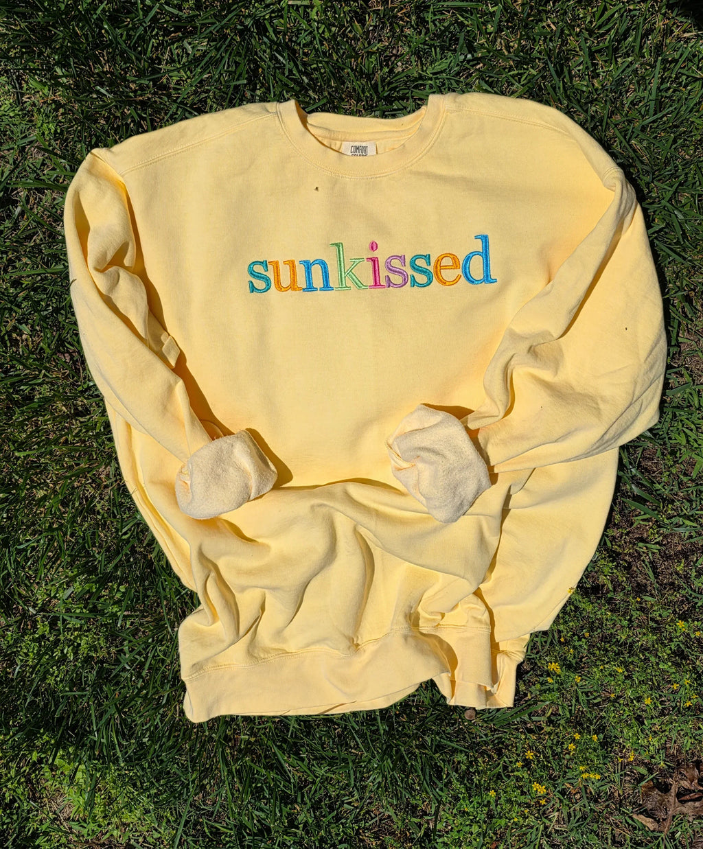 Vintage Summer Georgia Bold Serif Custom Phrase Embroidered Shirt - Merch Girls