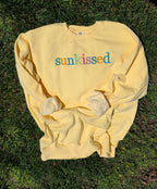 Vintage Summer Georgia Bold Serif Custom Phrase Embroidered Shirt - Merch Girls