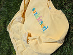 Vintage Summer Georgia Bold Serif Custom Phrase Embroidered Shirt - Merch Girls