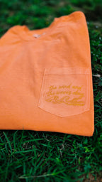 The Wind And The Waves Obey Embroidered Pocket Tee | Matthew 8:27