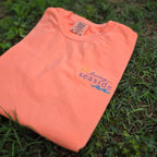 Living Seaside Embroidered Comfort Colors 1717 Shirt | Coastal Beach Tee