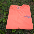 Living Seaside Embroidered Comfort Colors 1717 Shirt | Coastal Beach Tee