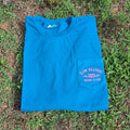 Slow Readers Club Embroidered Pocket Tee | Comfort Colors 6030 | Bookish Embroidery