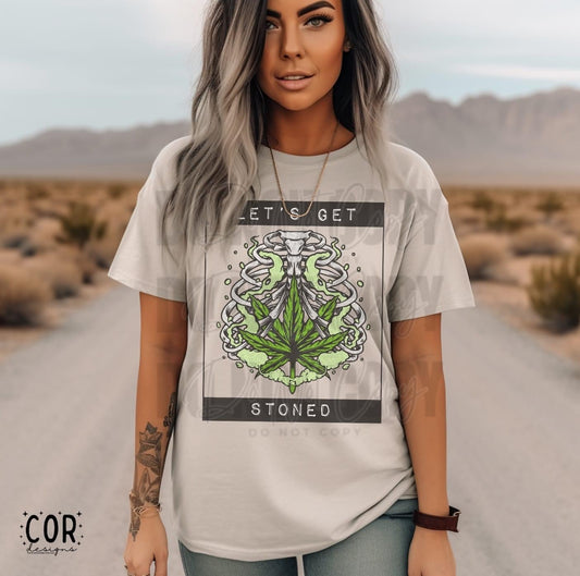 Let’s Get Stoned Graphic Tee