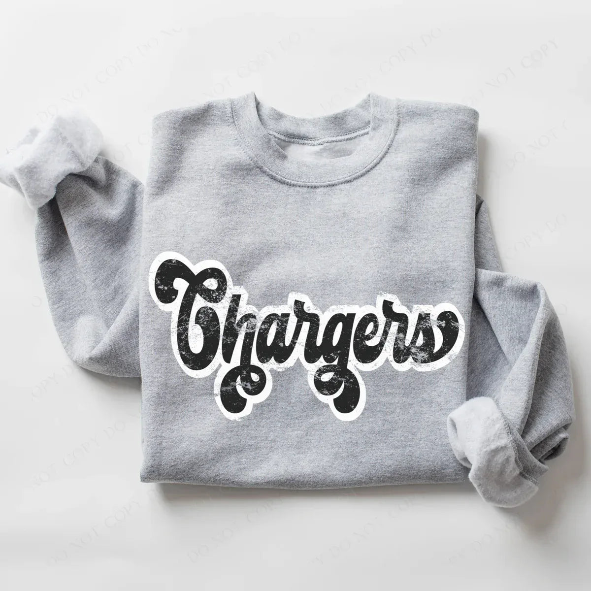 Chargers retro shadow DTF Transfer - Merch Girls