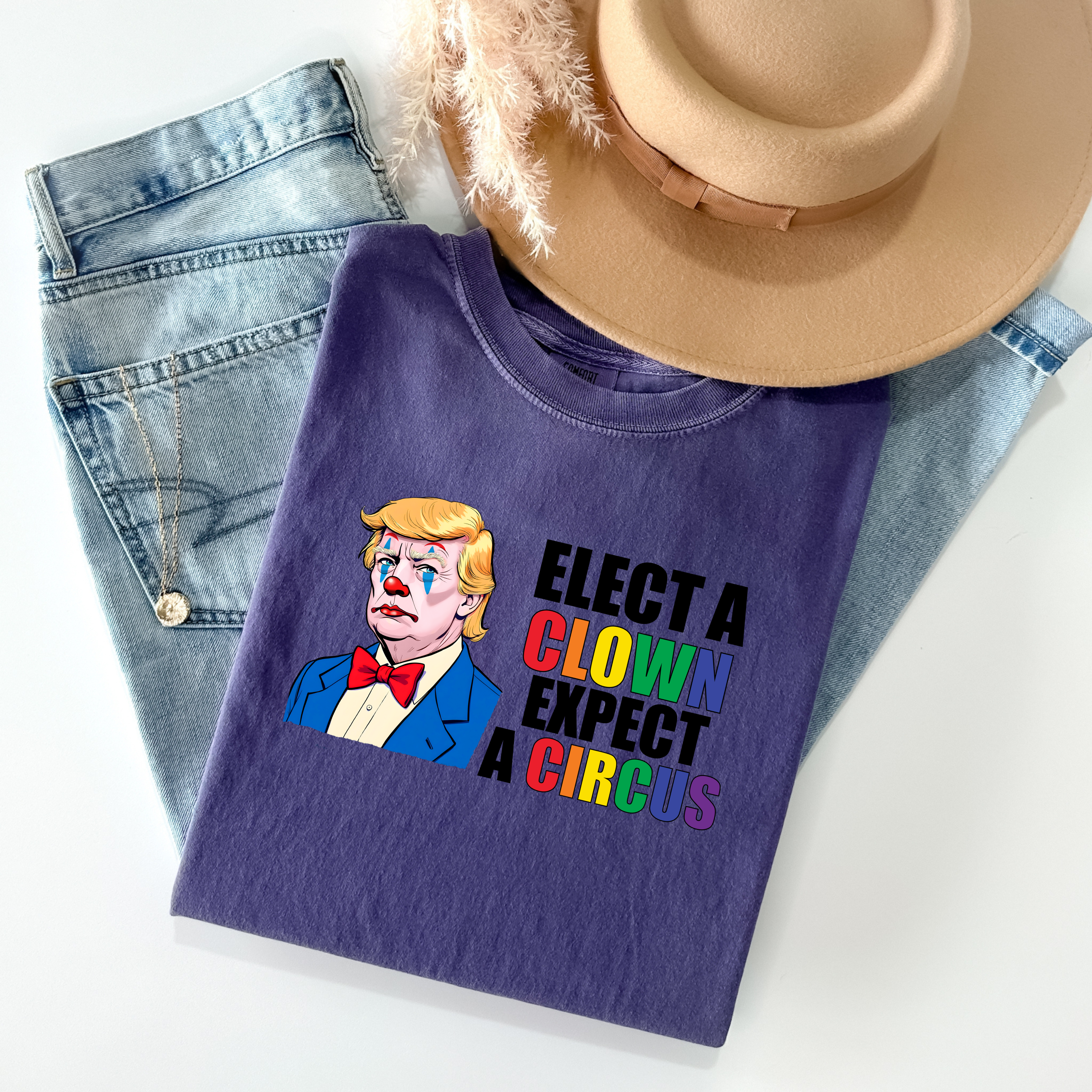 Elect a Clown Expect a Circus Graphic Tee