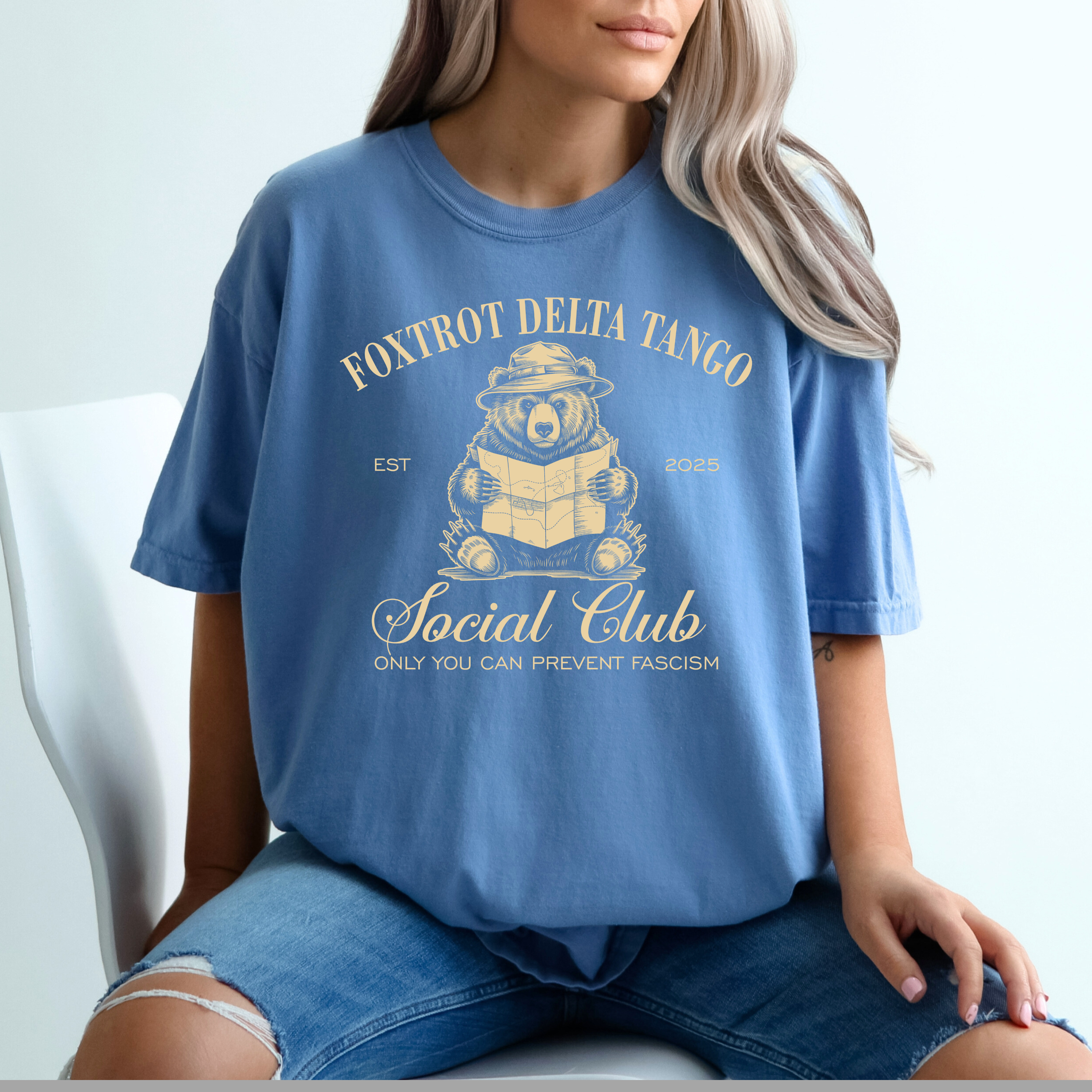 Foxtrot Delta Tango Social Club Graphic Tee