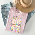 8647 Floral Graphic Tee - Merch Girls
