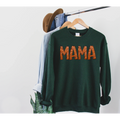 MAMA Western Faux Decorative Embossed Leather Graphic Tee - Merch Girls