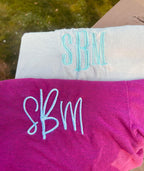 *MYSTERY* Embroidered Monogram Tee - QUICK SHIP - Merch Girls