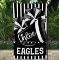Black Cheer Garden Flag - Merch Girls