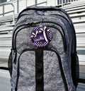 Purple Cheer Bag Tag/Ornaments/Car Charm - Merch Girls