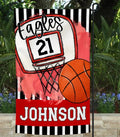 Red Basketball Garden Flag - Merch Girls