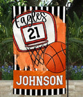 Orange Basketball Garden Flag - Merch Girls