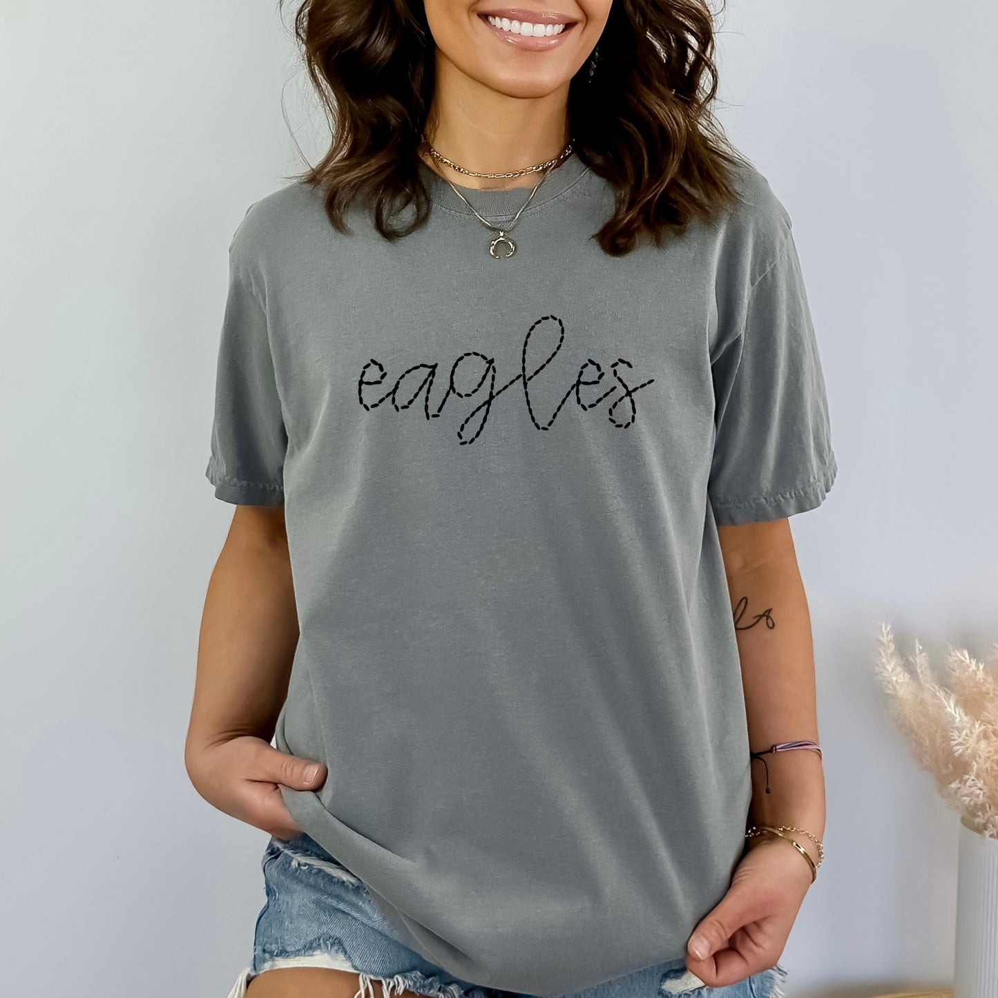 Eagles Faux Stitch DTF Transfer