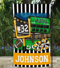 Yellow Gold Football Garden Flag - Merch Girls
