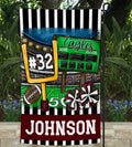 Maroon Football Garden Flag - Merch Girls
