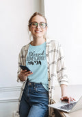 Blessed Homeschool Mama Graphic Tee - Merch Girls