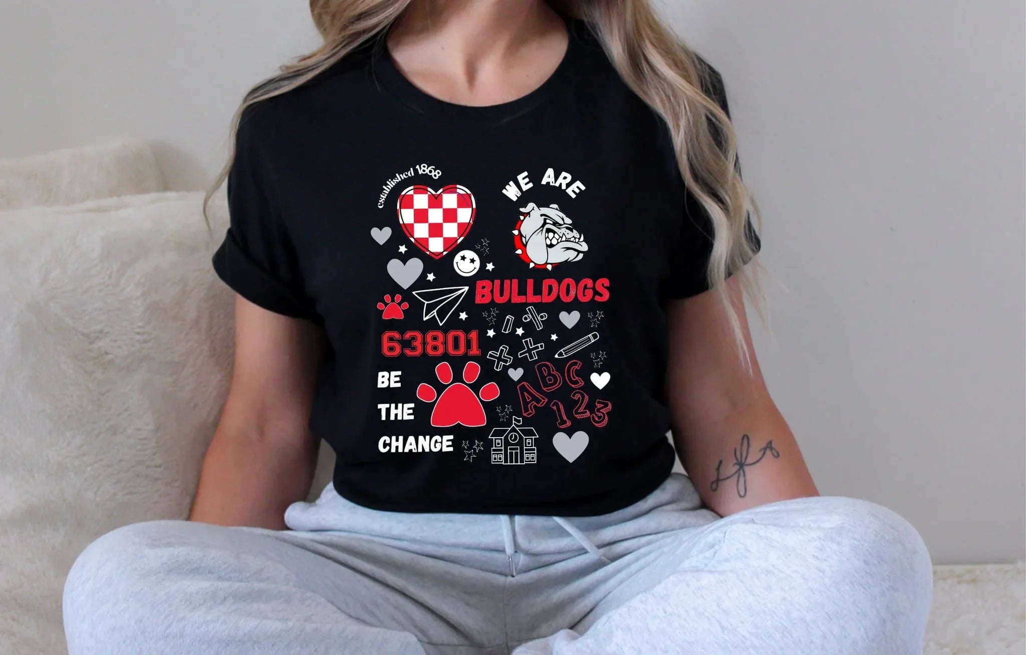 School Doodles Custom Design Mockup- No Physical Item! - Merch Girls