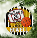 Yellow Gold Basketball Bag Tag/Ornaments/Car Charm - Merch Girls