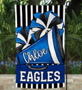 Royal Blue Cheer Garden Flag - Merch Girls