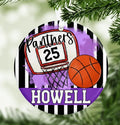 Purple Basketball Bag Tag/Ornaments/Car Charm - Merch Girls