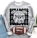 Bulldogs Repeating DTF Transfer - Merch Girls