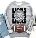 Lions Repeating DTF Transfer - Merch Girls