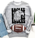 Eagles Repeating DTF Transfer - Merch Girls