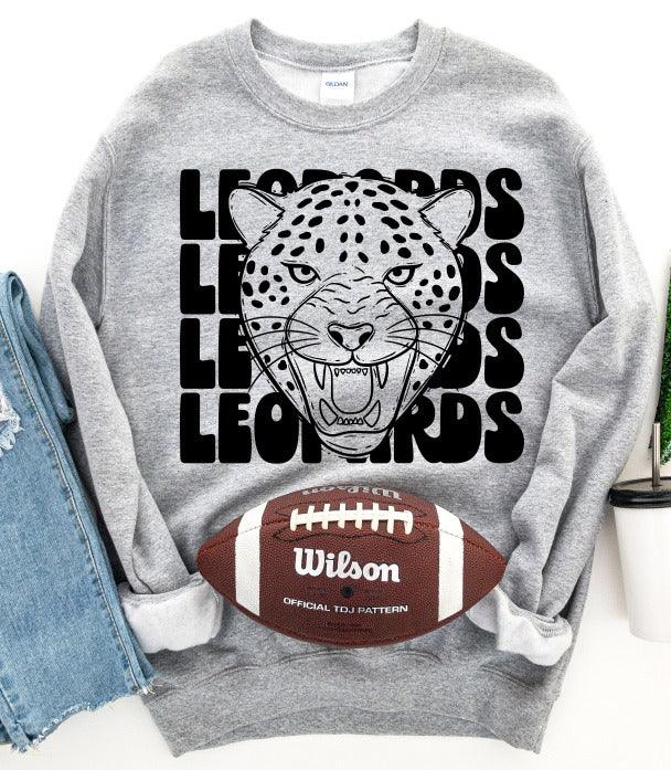 Leopards Repeating DTF Transfer - Merch Girls