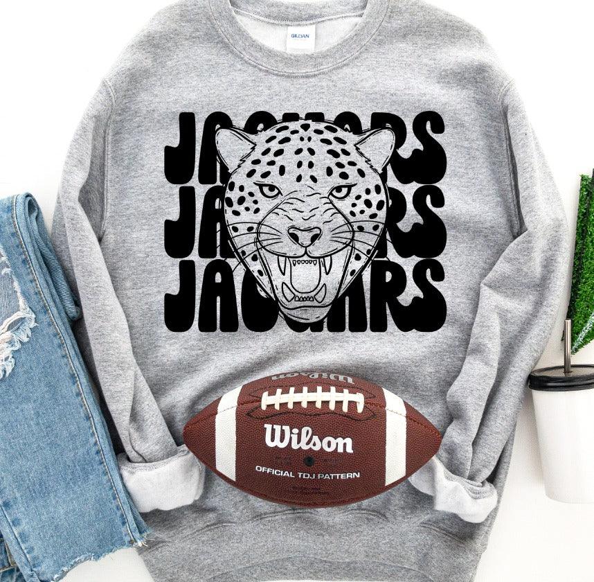 Jaguars Repeating DTF Transfer - Merch Girls
