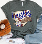 Baseball/Softball Custom DTF Transfer - Merch Girls