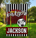 Maroon Soccer Garden Flag - Merch Girls