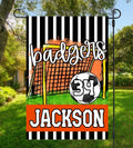 Orange Soccer Garden Flag - Merch Girls