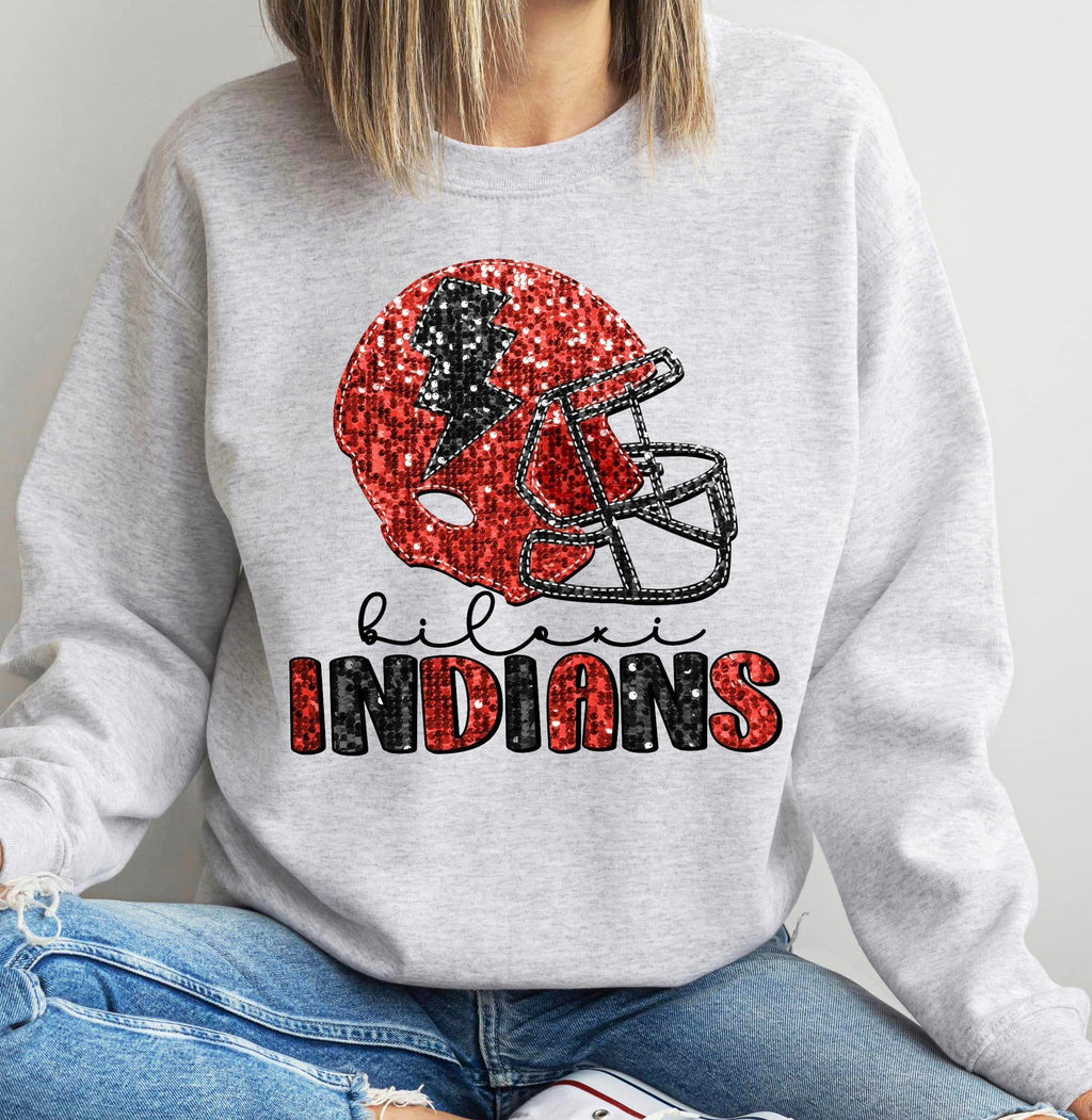 Custom Sequin Football Mascot Design Mockup- No Physical Item! - Merch Girls