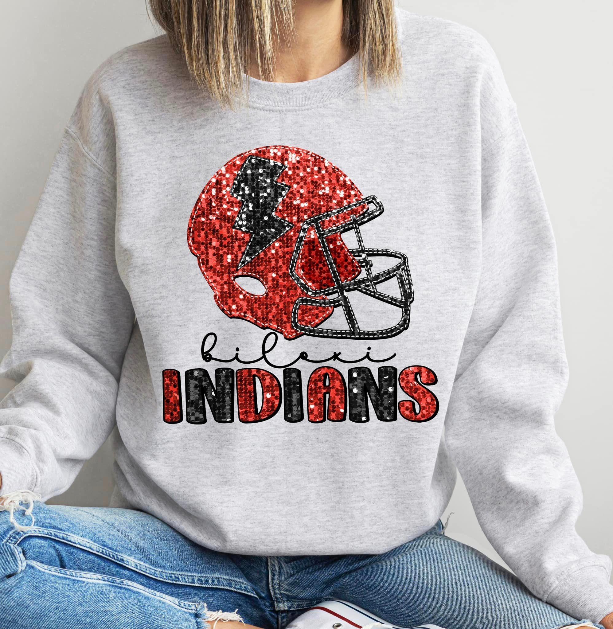Custom Sequin Football Mascot Design Mockup- No Physical Item! - Merch Girls