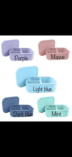 Personalized 5"x7" Silicone Lunch Box - CLOSING 1.22.24 - Merch Girls