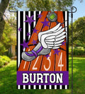 Track Purple Garden Flag - Merch Girls