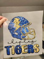 Custom Sequin Football Mascot Design Mockup- No Physical Item! - Merch Girls