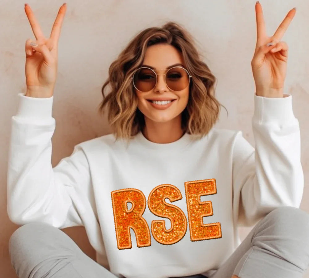 RSE Orange DTF Transfer - Merch Girls
